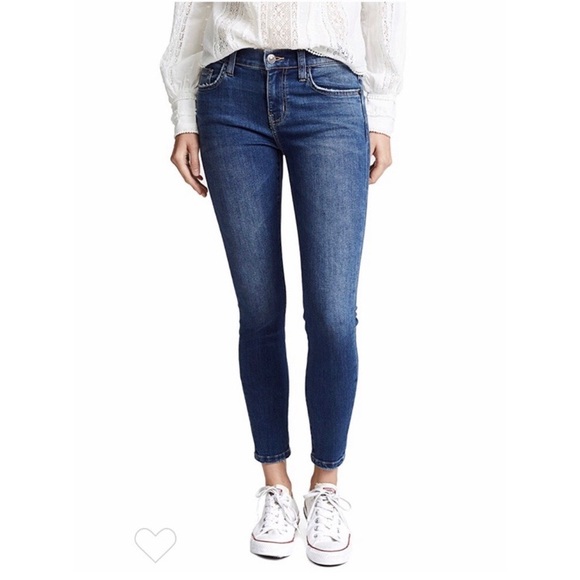 Current/Elliott "The Stiletto" Cropped Jeans Sz 28 - Picture 1 of 11